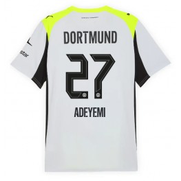 Borussia Dortmund Karim Adeyemi #27 Uit tenue 2025-26 Korte Mouw